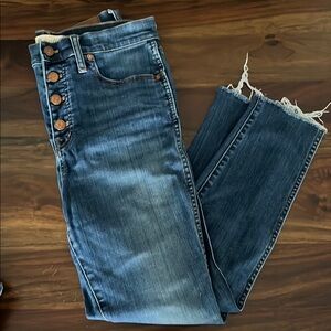 Madewell Women's Blue Denim Jeans